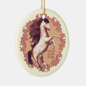 Ein Tanzpferd Keramikornament (Rechts)