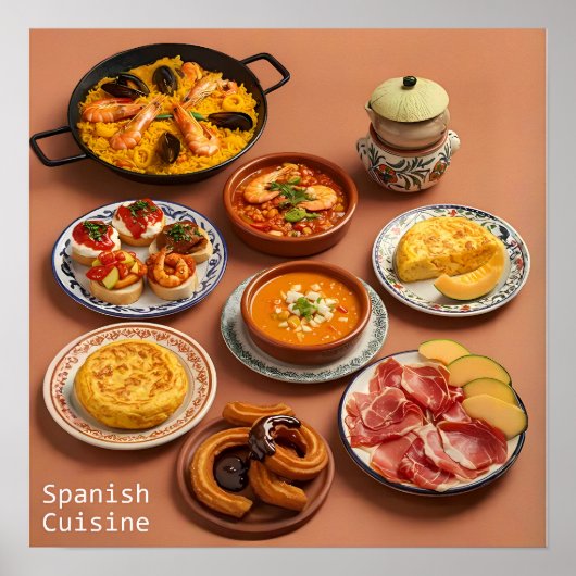 Ein Tapasweg durch Spanien Poster (Vorne)