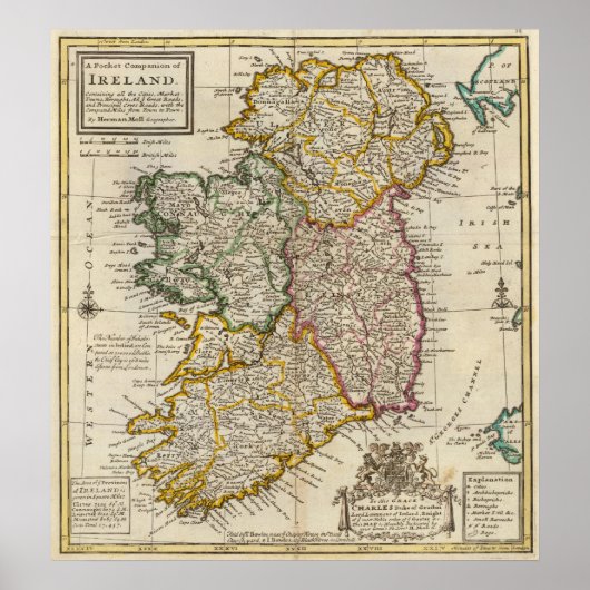 Ein Taschenbegleiter aus Irland Poster (Vorne)