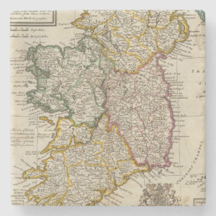 Ein Taschenbegleiter von Irland Steinuntersetzer