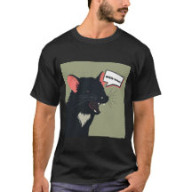 Ein tasmanischer Teufel, der zu Niedlich aussieht