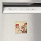 Ein taxcalanischer Krieger Magnet (In Situ (Geschirrspüler))