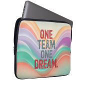 Ein Team. Ein Traum 1 Laptopschutzhülle (Vorne Rechts)