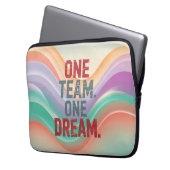 Ein Team. Ein Traum 1 Laptopschutzhülle (Vorderseite Links)