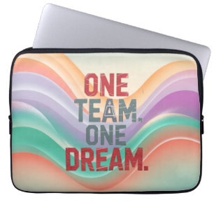 Ein Team. Ein Traum 1 Laptopschutzhülle