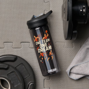 EIN TEAM, EIN TRAUM - Motivierend Wasserbecken Trinkflasche