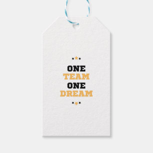 Ein Team und ein Traum Geschenkanhänger