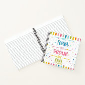 ein Team und ein Traum Notizblock (Innenseite)