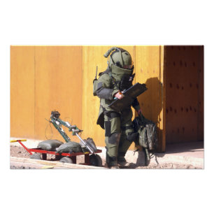 Ein Techniker Fotodruck