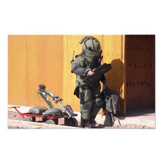 Ein Techniker Fotodruck (Vorne)