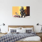 Ein Techniker Leinwanddruck (Insitu (Schlafzimmer))