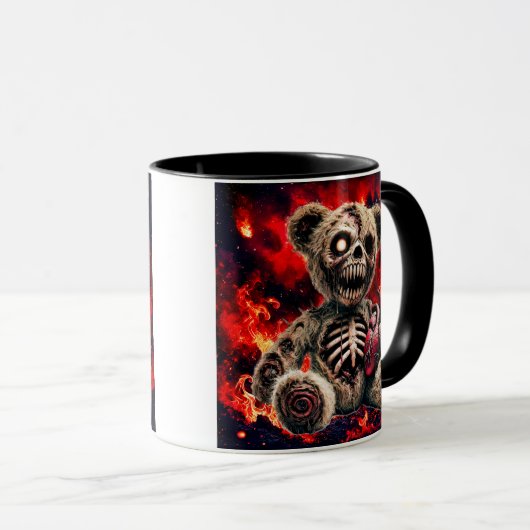 Ein Teddybär. Tasse (VorderseiteRechts)