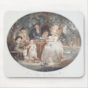 Ein Tee-Garten, Farbpunktierungsstich nach Morla Mousepad