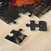 Ein Tee-Party (Öl auf Leinwand) Puzzle (Seite)