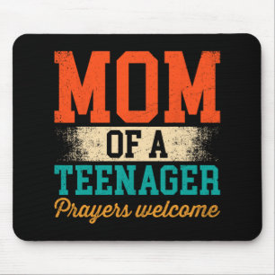 Ein Teenager-Gebete willkommen Frauen Christlichen Mousepad