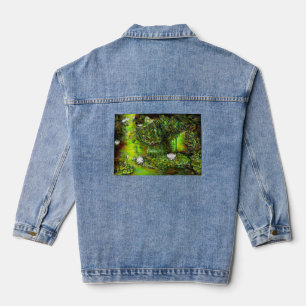 Ein Teich mit unreinen Gedanken Jeansjacke
