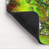 Ein Teich mit unreinen Gedanken Mousepad (Ecke)