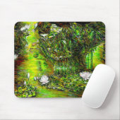 Ein Teich mit unreinen Gedanken Mousepad (Mit Mouse)