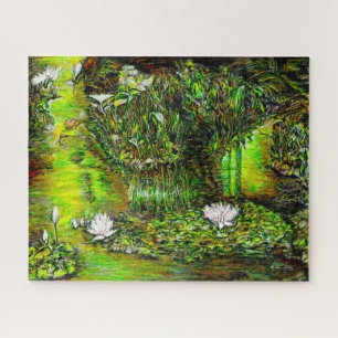 Ein Teich mit unreinen Gedanken Puzzle