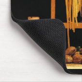 Ein Teigwaren-Fest Mousepad (Ecke)