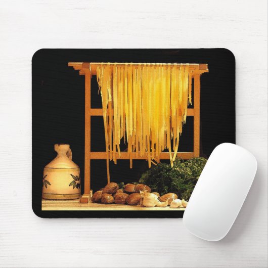 Ein Teigwaren-Fest Mousepad (Mit Mouse)