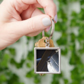 Ein Teil der Internationalen Raumstation Schlüsselanhänger (Hand)