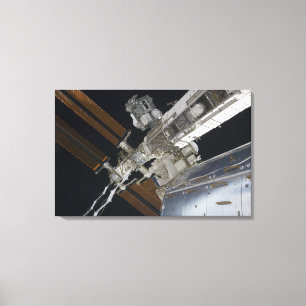 Ein Teil der internationalen Weltraumstation 3 Leinwanddruck