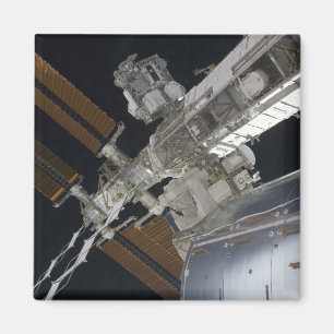 Ein Teil der internationalen Weltraumstation 3 Magnet
