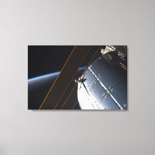 Ein Teil der internationalen Weltraumstation Leinwanddruck