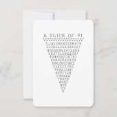 Ein Teil der Pi-Zahlen (Vorderseite)