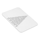 Ein Teil der Pi-Zahlen Magnet (Rechte Seite)