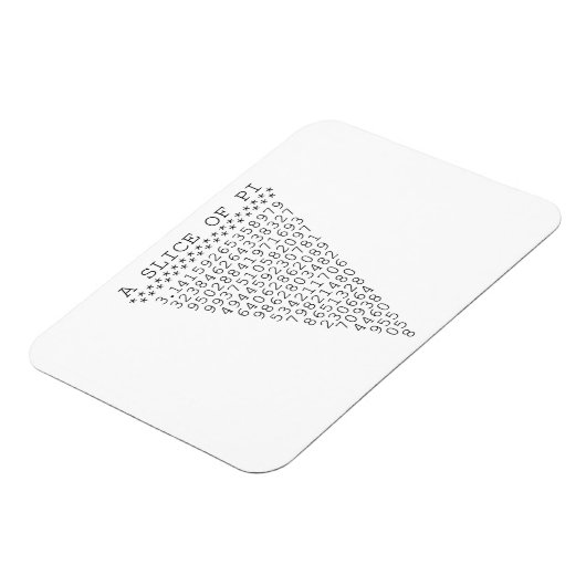 Ein Teil der Pi-Zahlen Magnet (Linke Seite)