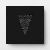 Ein Teil der Pi-Ziffern Fotoplatte (Vorderseite)