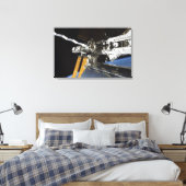 Ein Teil des Columbus-Labors Leinwanddruck (Insitu (Schlafzimmer))