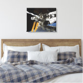 Ein Teil des Columbus-Labors Leinwanddruck (Insitu (Schlafzimmer))
