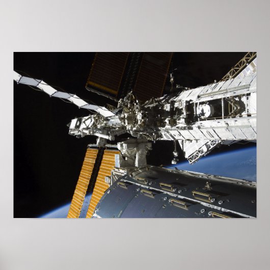 Ein Teil des Columbus-Labors Poster (Vorne)