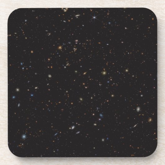 Ein Teil des Himmels mit über 45.000 Galaxien ist Getränkeuntersetzer (Vorderseite)