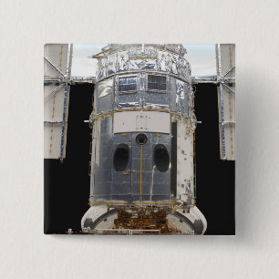 Ein Teil des Hubble-Weltraumteleskops Button