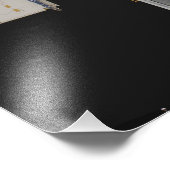 Ein Teil des Hubble-Weltraumteleskops Fotodruck (Ecke)