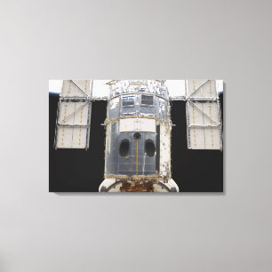 Ein Teil des Hubble Weltraumteleskops Leinwanddruck