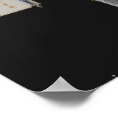 Ein Teil des Hubble-Weltraumteleskops Poster (Ecke)