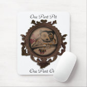 Ein Teil-Grube, ein Teil-Eule Mousepad (Mit Mouse)
