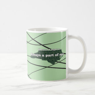 Ein Teil von mir, North Carolina Kaffeetasse