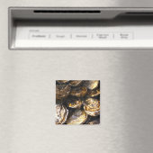 Ein Teller Austern. Magnet (In Situ (Geschirrspüler))