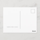 Ein Teller mit Zitronen Postkarte (Rückseite)