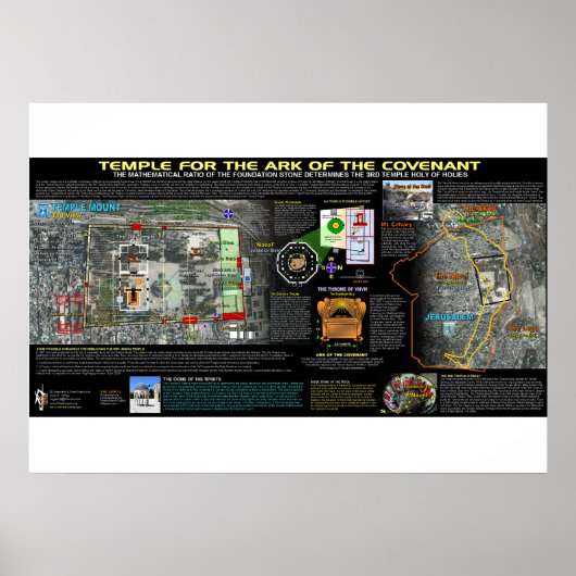 Ein Tempel für die Arche des Bündnisses Poster (Vorne)