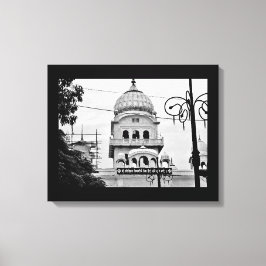 Ein Tempel in Indien Leinwanddruck