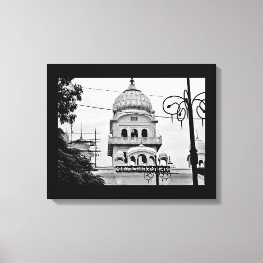 Ein Tempel in Indien Leinwanddruck (Vorderseite)