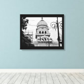 Ein Tempel in Indien Leinwanddruck (Insitu (Holzboden))