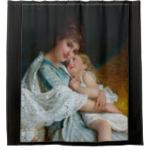 Ein Tender Embrae von Emile Munier Duschvorhang (Vorderseite)